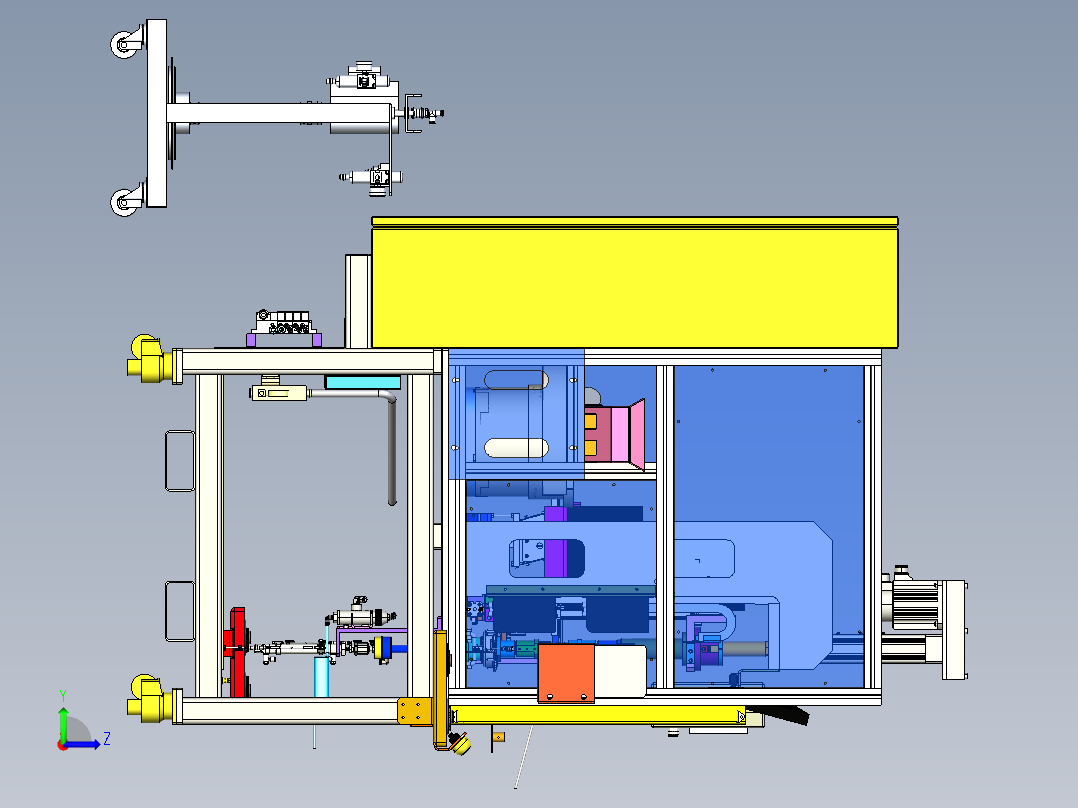 上箱体衬套压装左视图