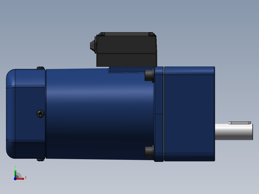 精研电机200yt01-18前视图
