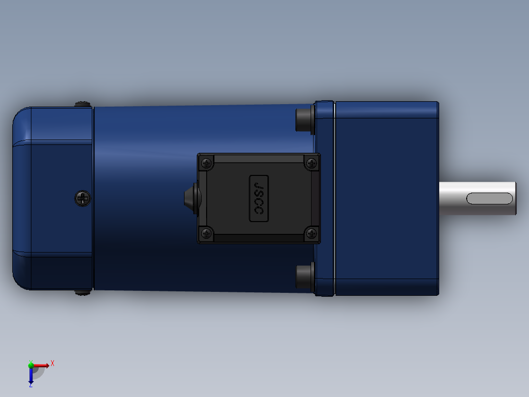 精研电机200yt01-18俯视图