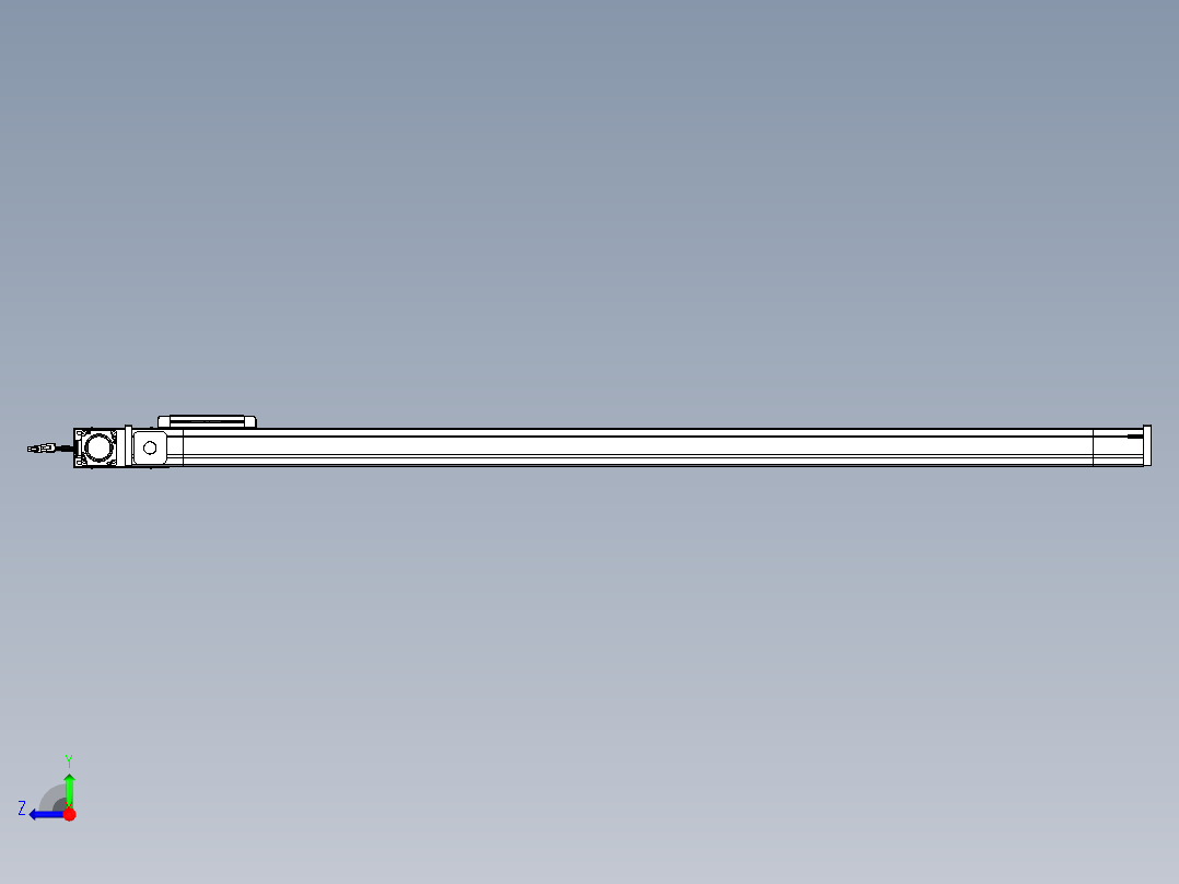 威洛博LB.GB同步带传动--欧规系列LB6A-L65-S1450-BR右视图