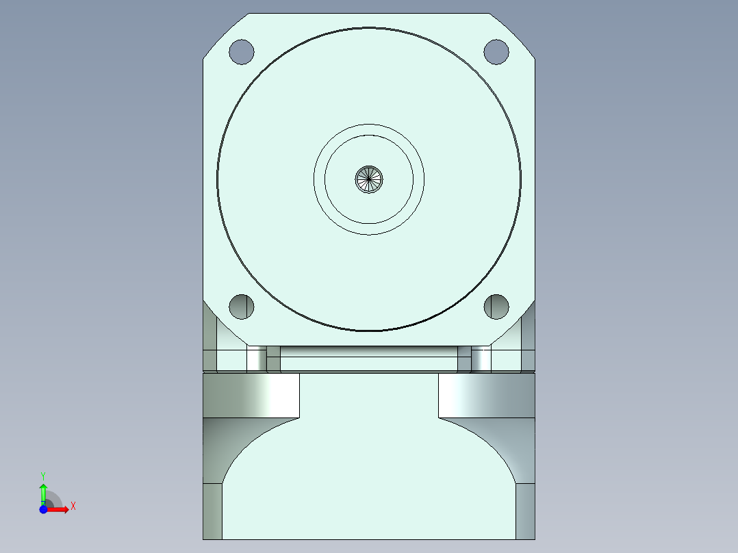 直齿ZPLX120-L2 22-110-145-M8.stp前视图