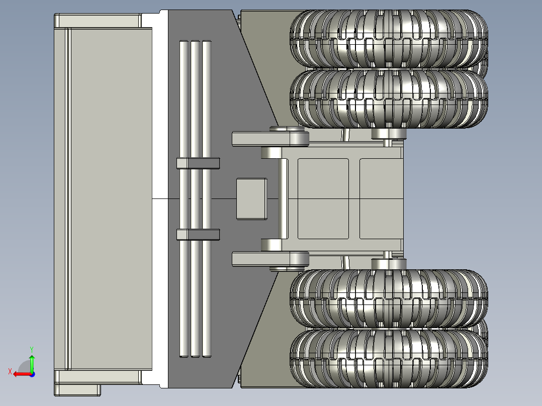 垃圾车 STP 3DM后视图
