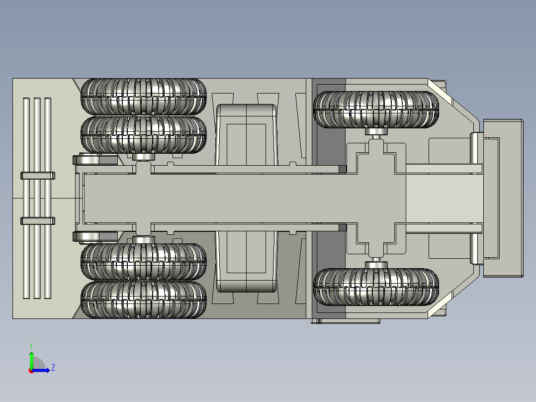 垃圾车 STP 3DM左视图