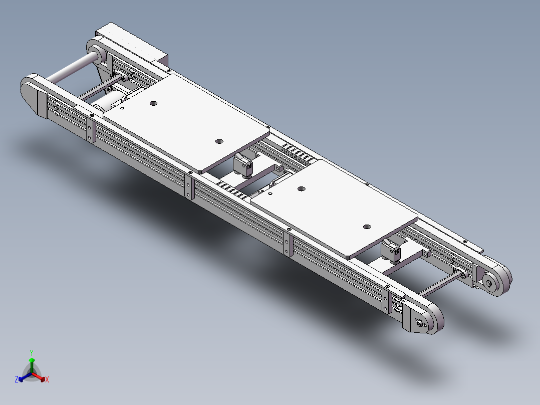 止回组件正等轴测图