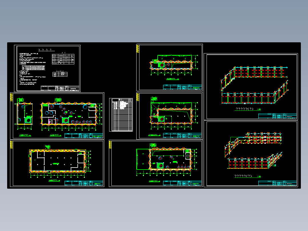 某厂房采暖设计图纸