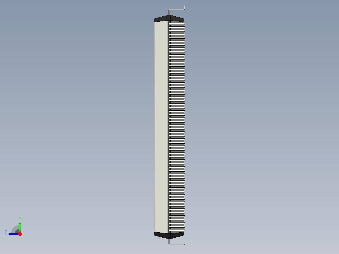 元器件3D封装QFТ240_FPT-240P-M02177右视图