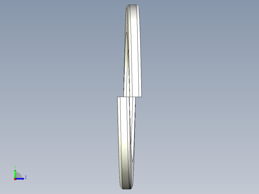 弹簧垫圈-M18左视图
