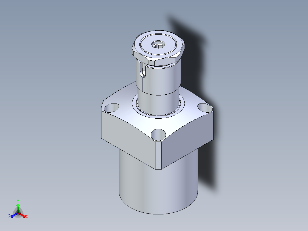 KOSMEKLHA1050-CR多系列多零件图纸模型正等轴测图