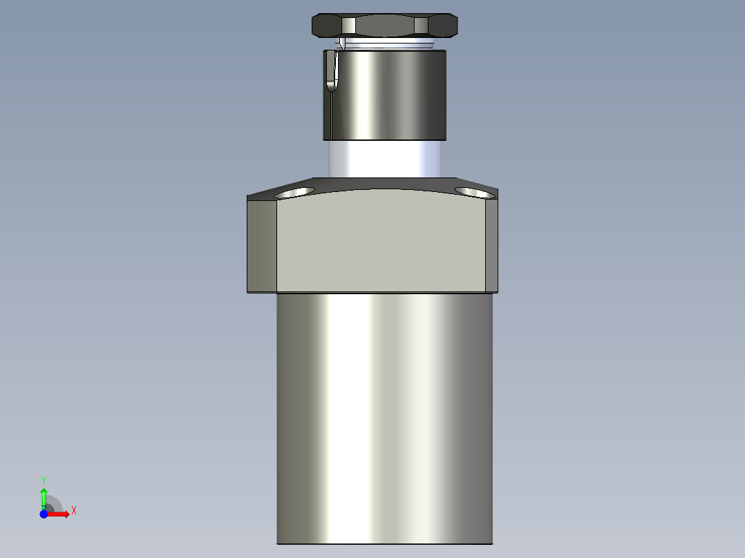 KOSMEKLHS1050-SR-Y30多系列多零件图纸模型前视图