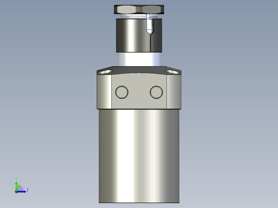 KOSMEKLHS1050-SR-Y30多系列多零件图纸模型左视图