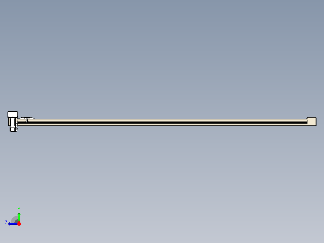 同步带全封闭直线模组TPA-HCB-65S-90-L1800-MR-Y-P10-N3右视图
