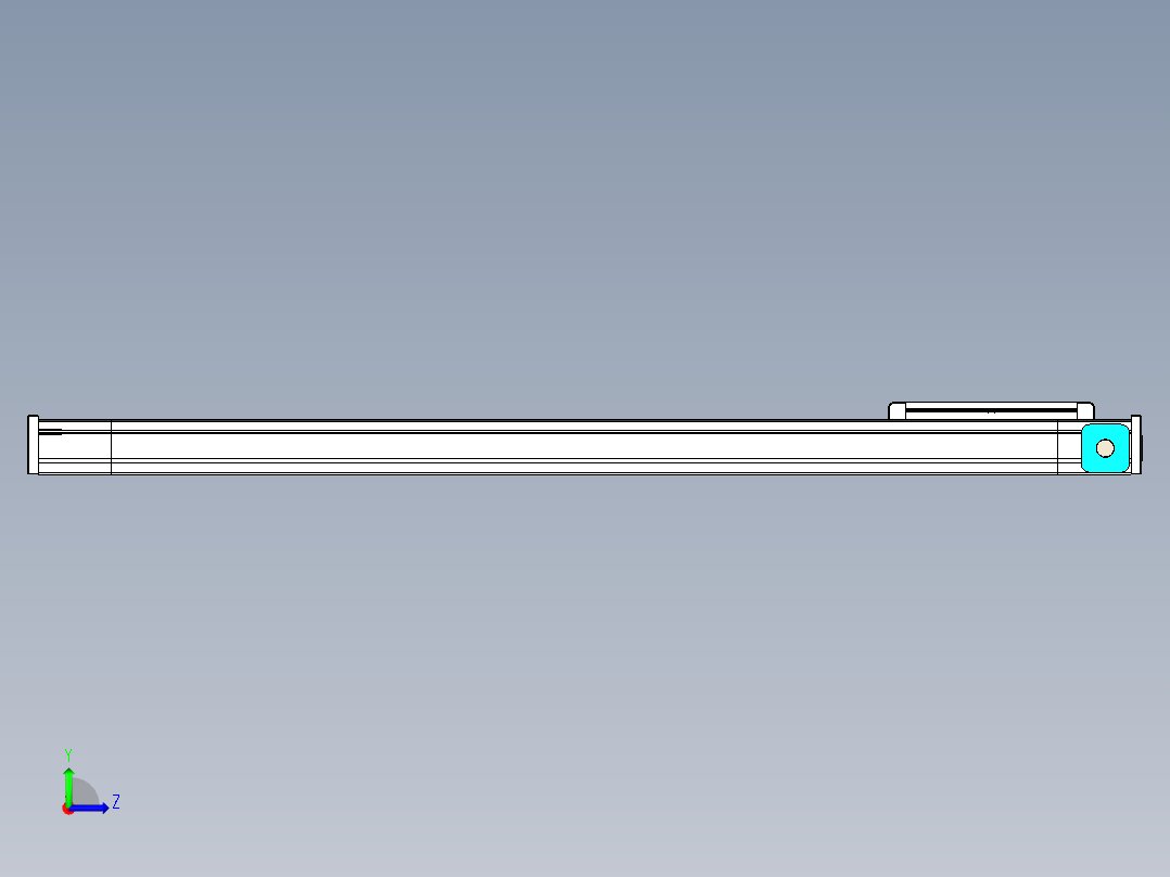 欧规系列-LB6-L130-C-S950-BL-P40-D3左视图