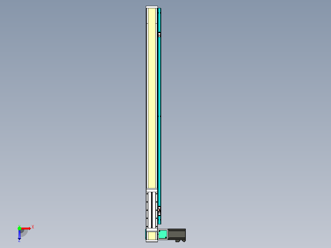 欧规系列-LB6-L130-C-S950-BL-P40-D3俯视图