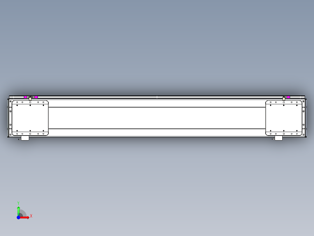 威洛博LC系列3d模型模组2LC22H2Y-S1200前视图