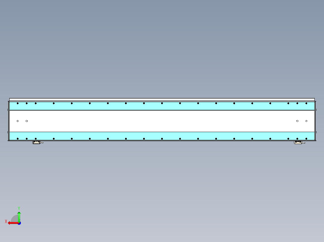 威洛博LC系列3d模型模组2LC22H2Y-S1200后视图