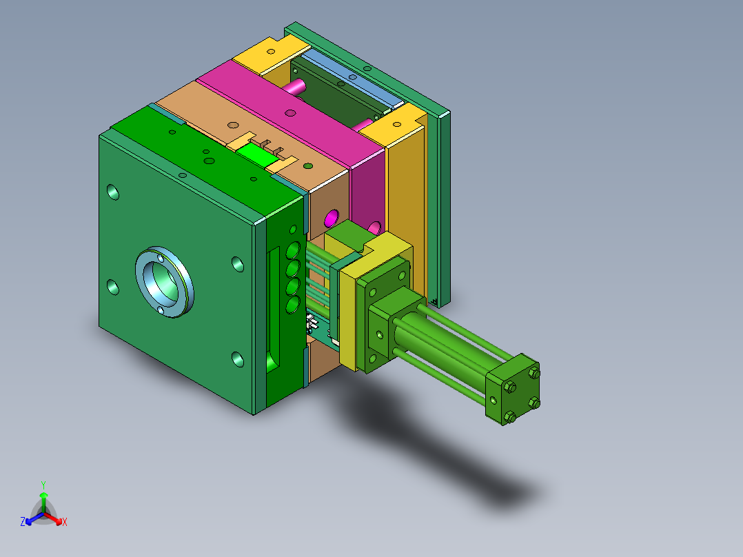 全3D<span style='color: red'>包</span><span style='color: red'>胶</span>模具