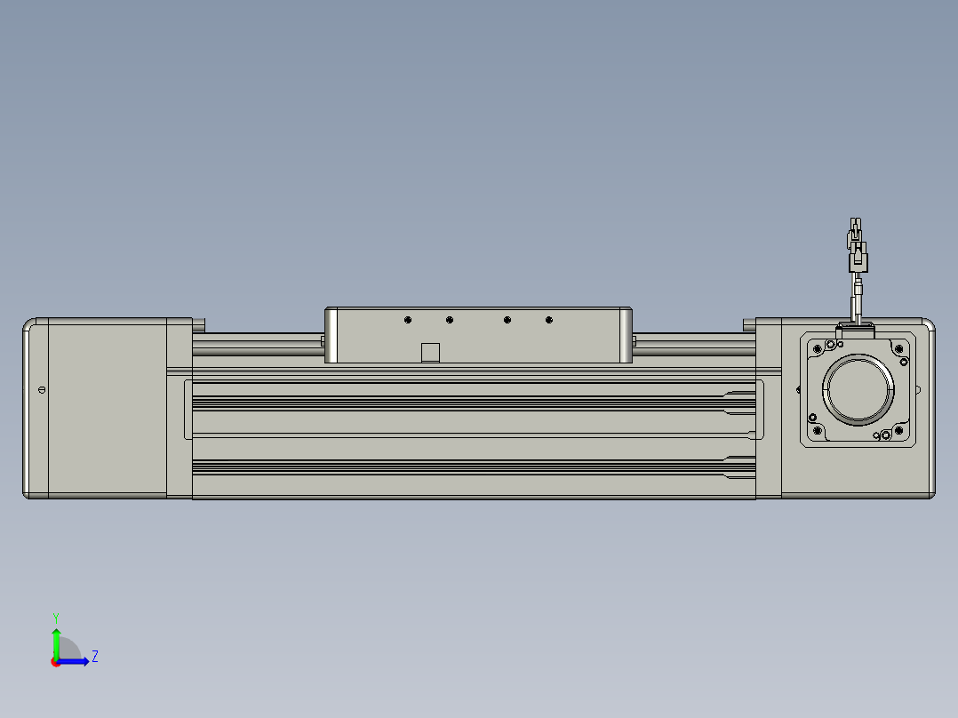 威洛博直线电机模组EB20-L224-S150-R-ZP75-MS3-5K左视图
