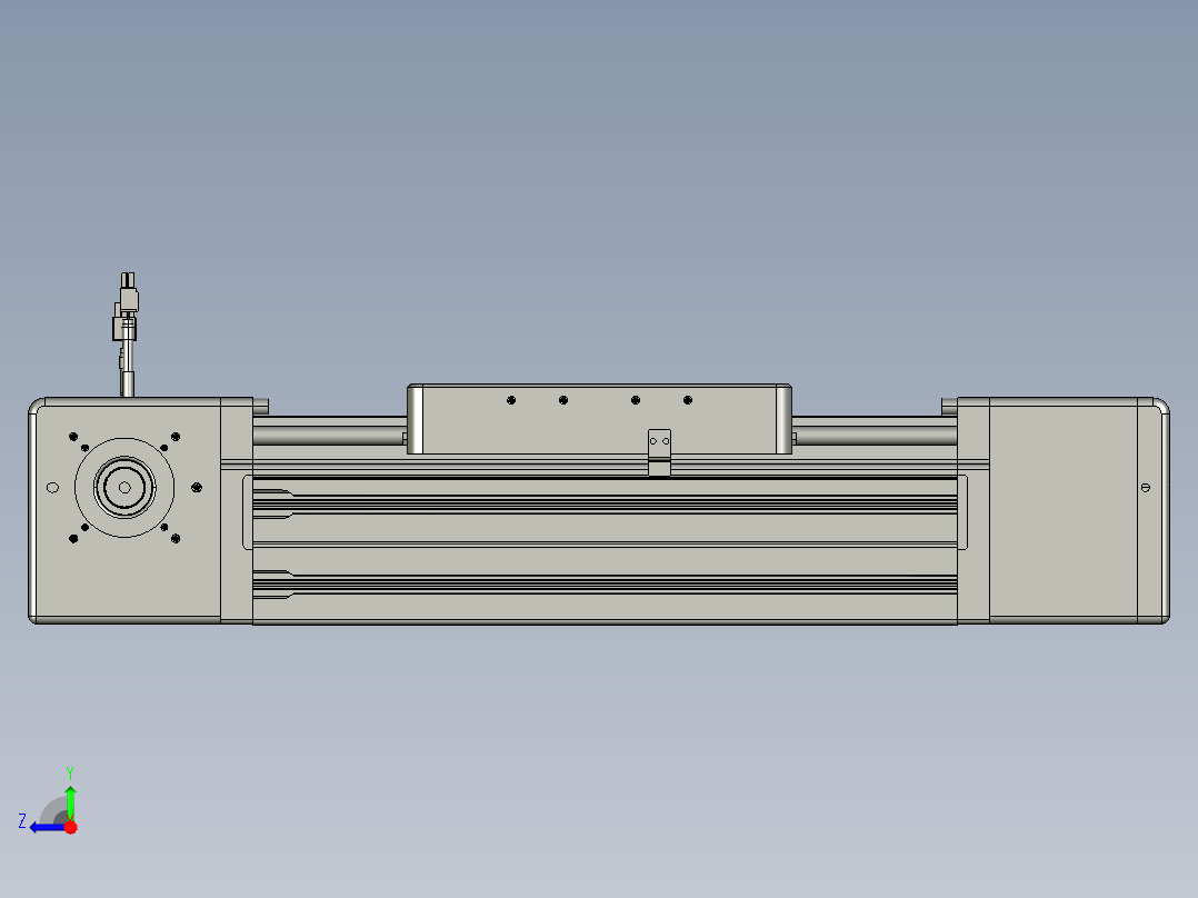 威洛博直线电机模组EB20-L224-S150-R-ZP75-MS3-5K右视图