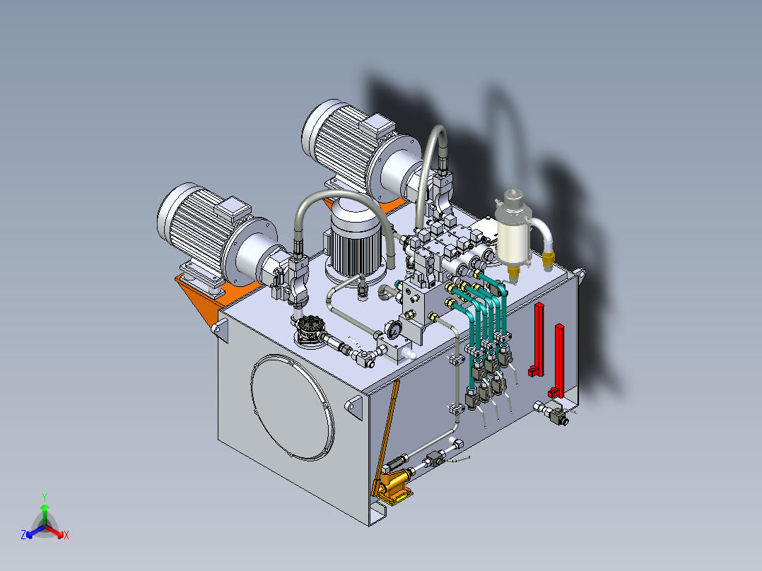 液压动力单元10