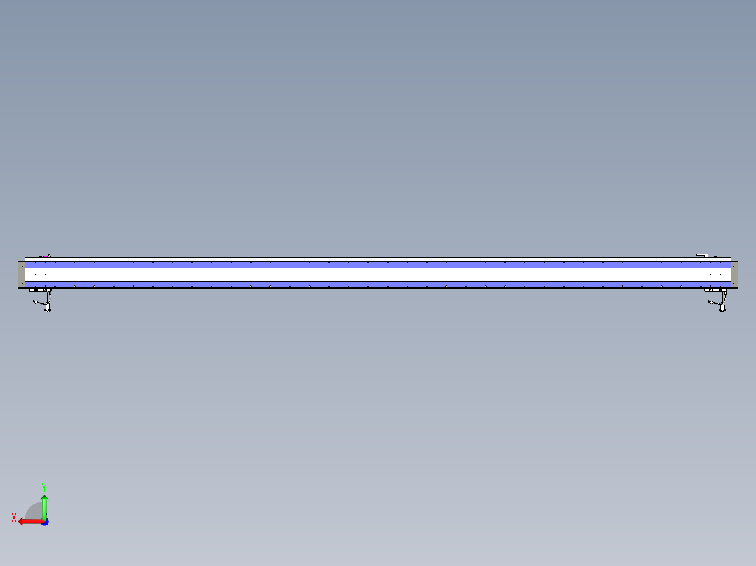 威洛博VL系列直线电机模组-2VL14S1-S3300后视图