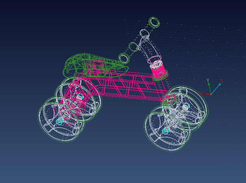 儿童无脚踏平衡车设计图