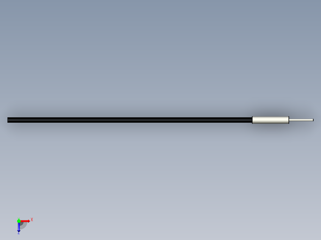 光纤元件漫反射型FR-D311Q-I俯视图