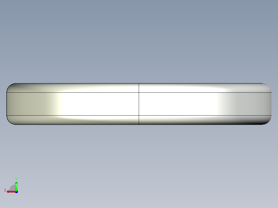 紧固件-IGES 0.3125 Split Washer后视图
