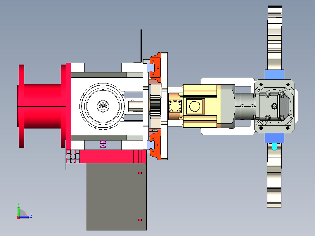 05-2机器人抓手左视图