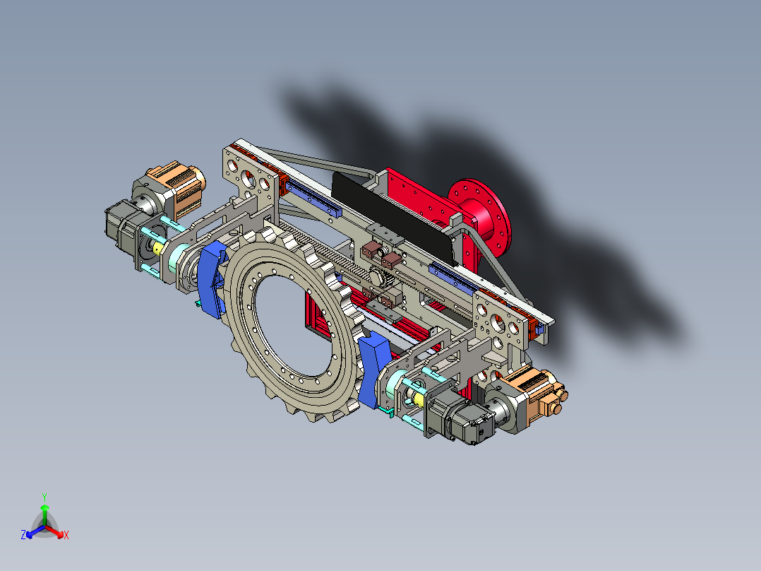 05-2机器人抓手正等轴测图