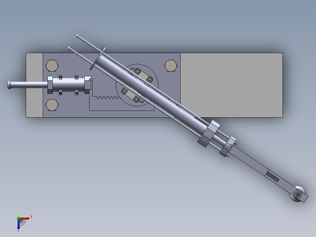 吸盘机械手俯视图