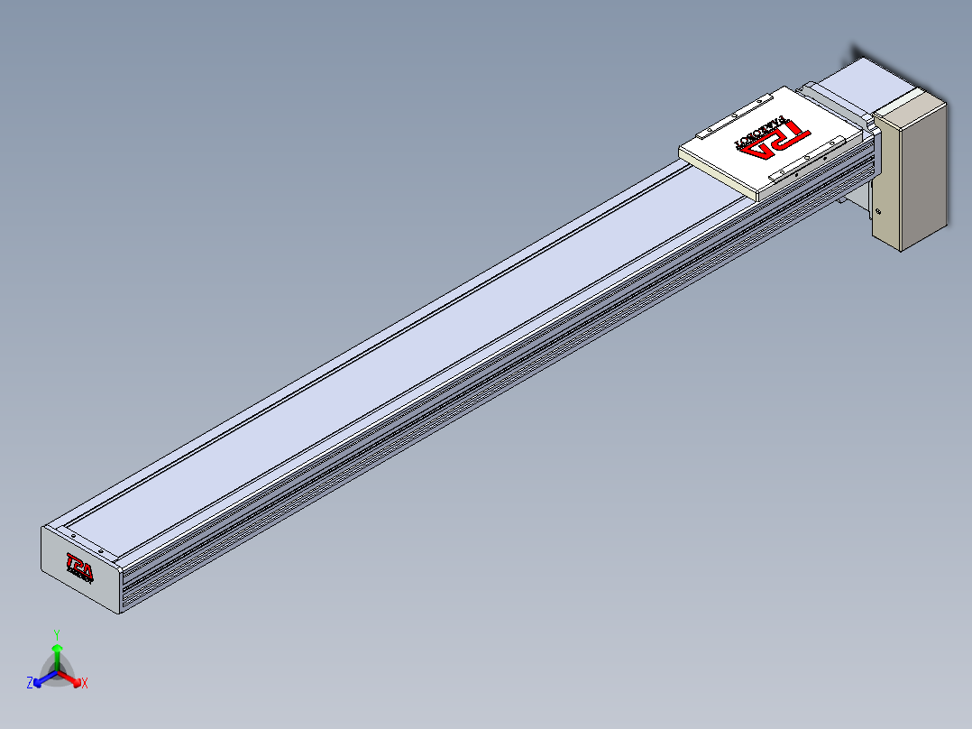 同步带全封闭直线模组TPA-HCB-110D-90-L850-LP-C-P40-N3