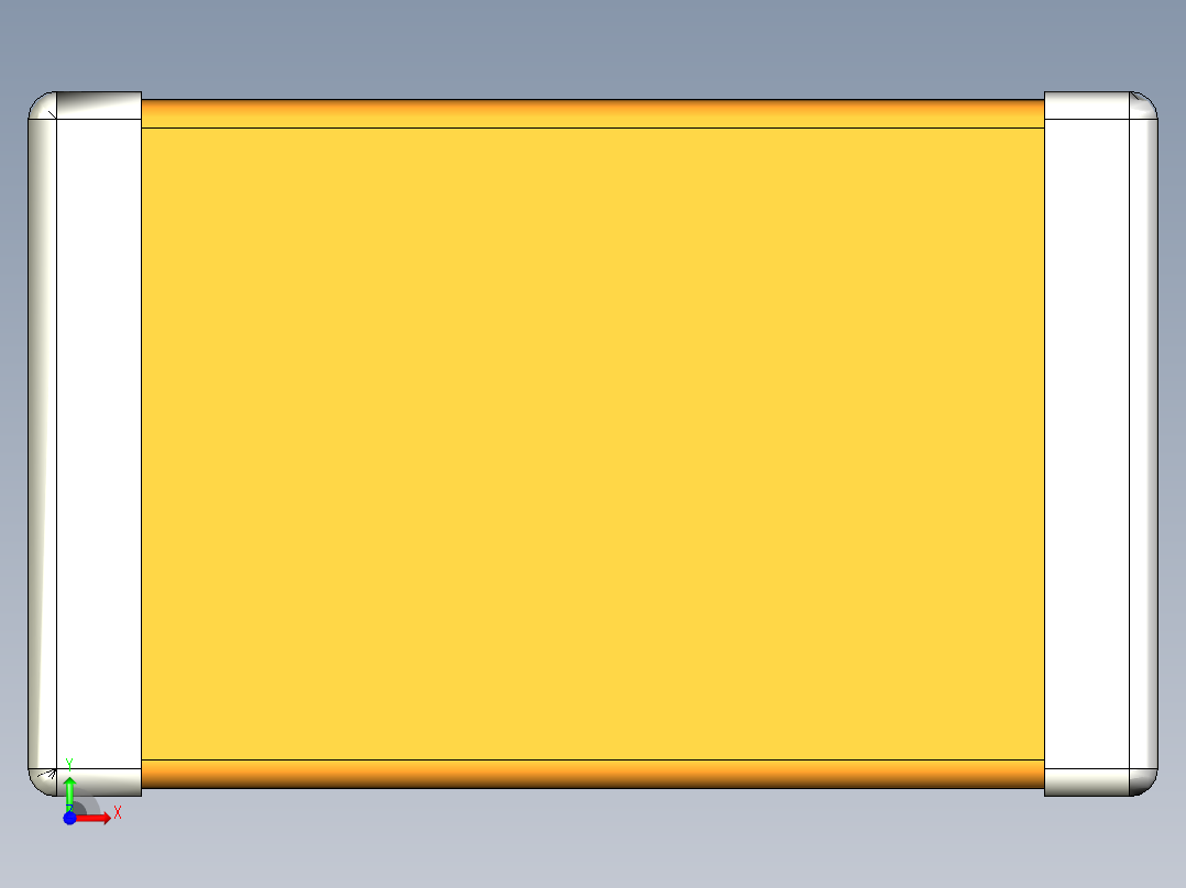 元器件3D封装C0805_08530前视图