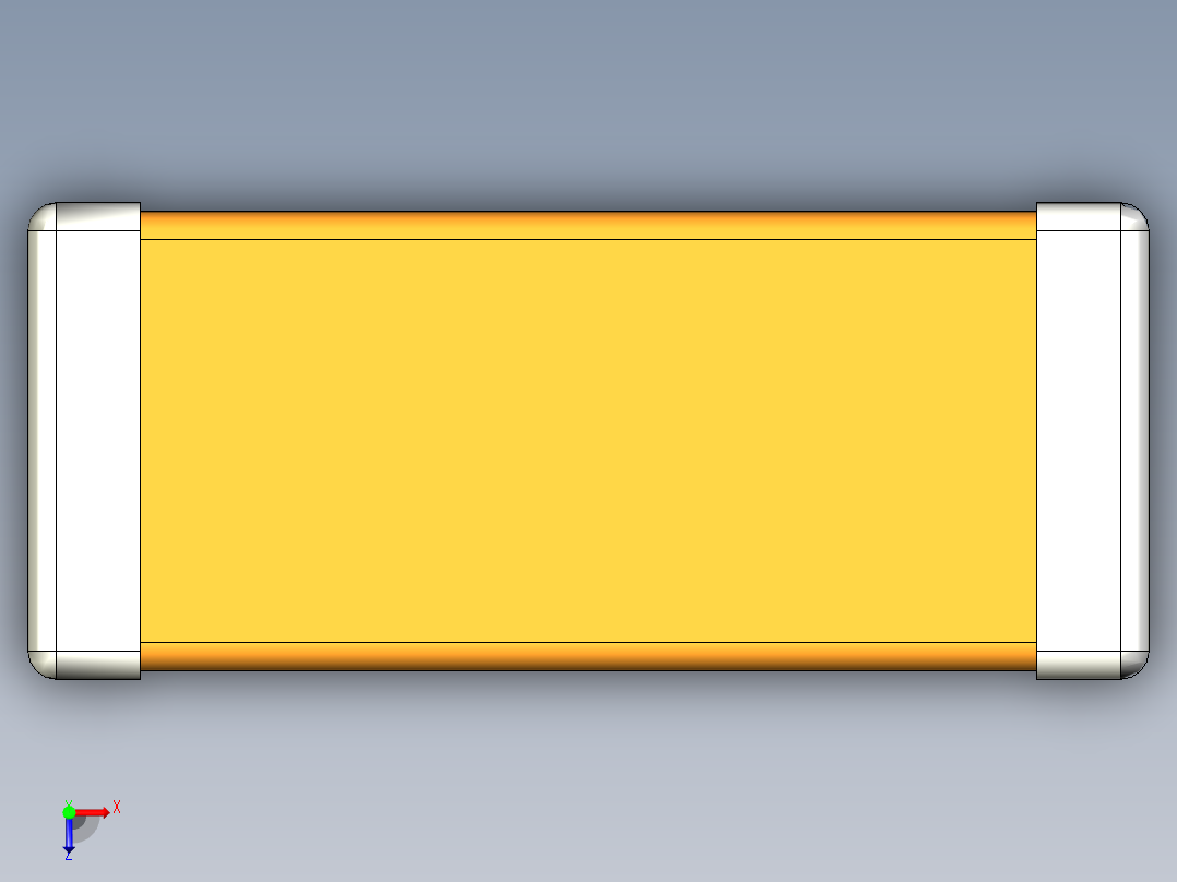 元器件3D封装C0805_08530俯视图