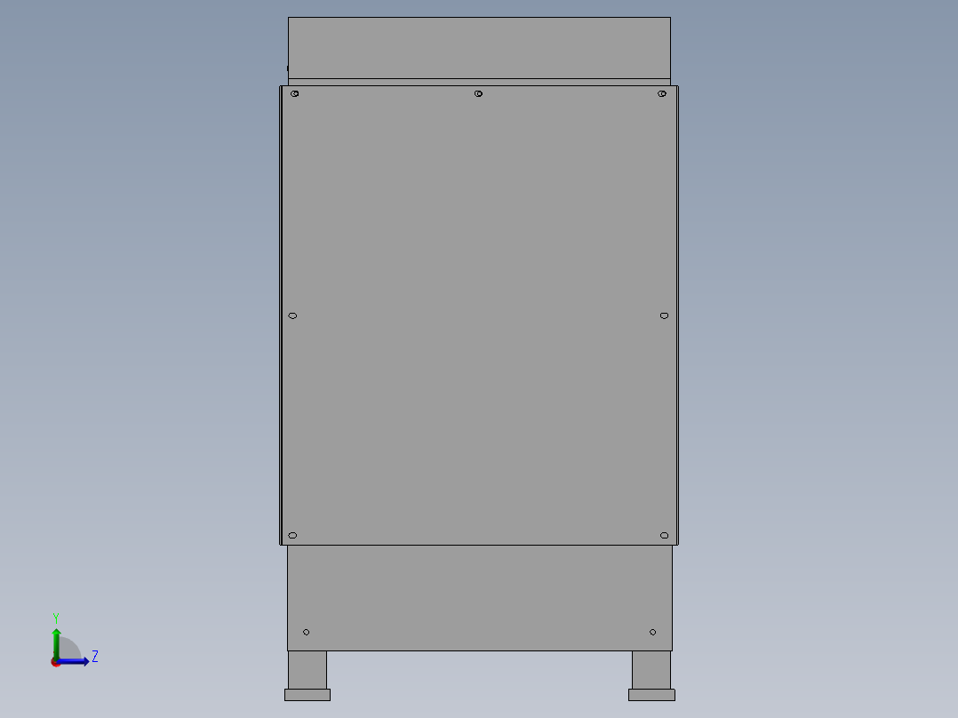 发动机缸盖罩升降机左视图