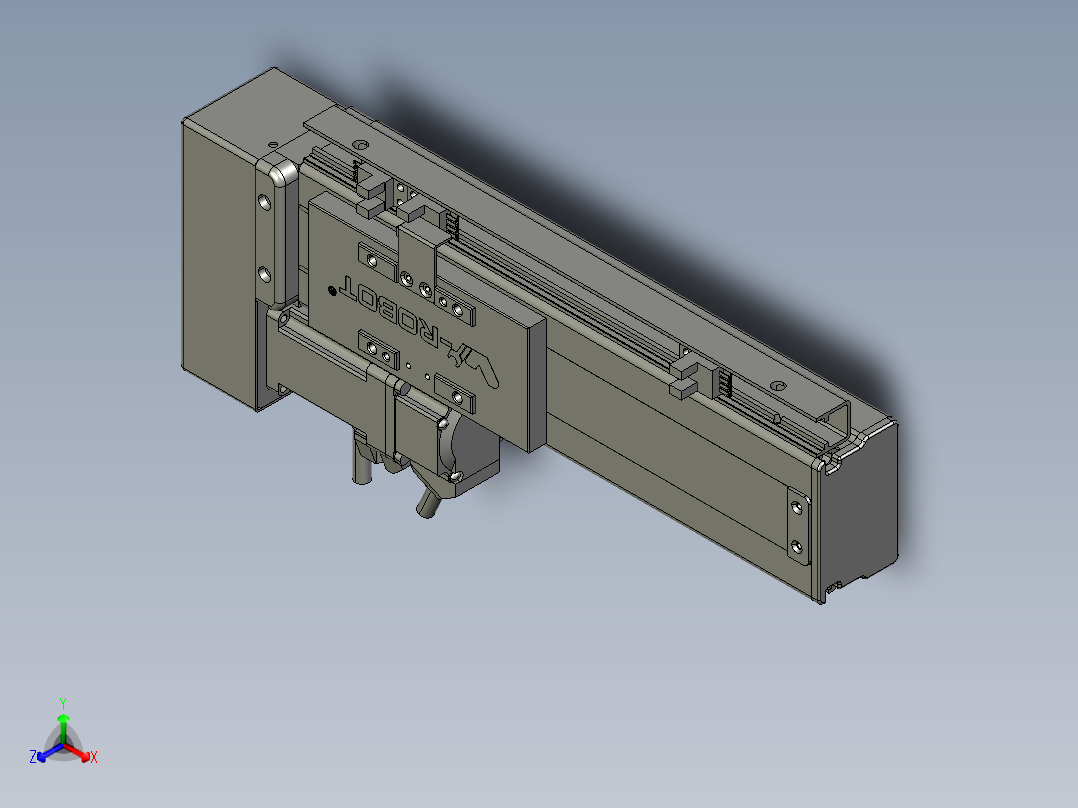威洛博VT6-S120-BL-P10正等轴测图