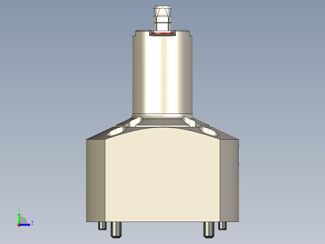 KOSMEKSFA1000-G0N-070-H70多系列多零件图纸模型多系列多零件图纸模型左视图