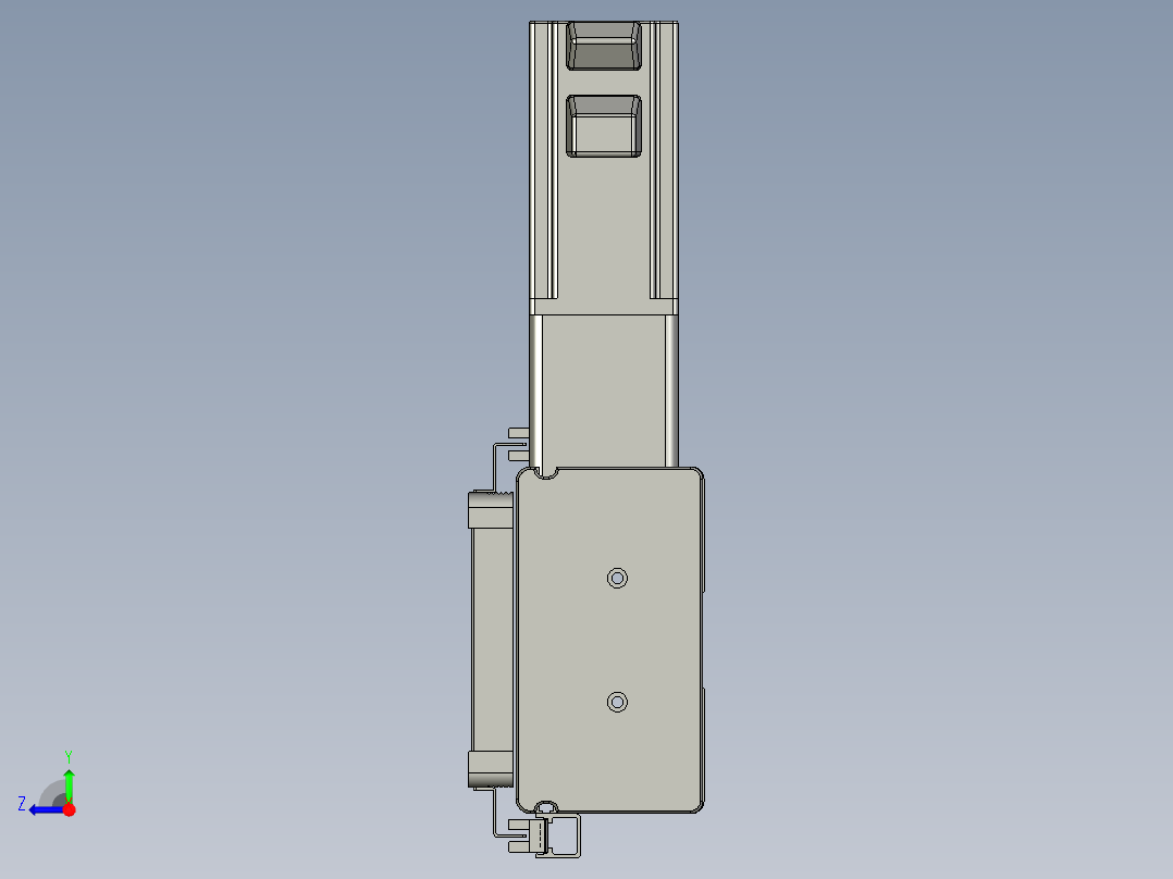 威洛博双电机滑台-VBC14S2-L100-S300-BLR-P40-C6右视图