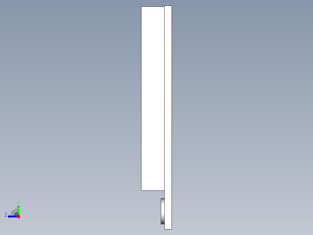 光电_激光传感器04)LS_55反射板_3D右视图