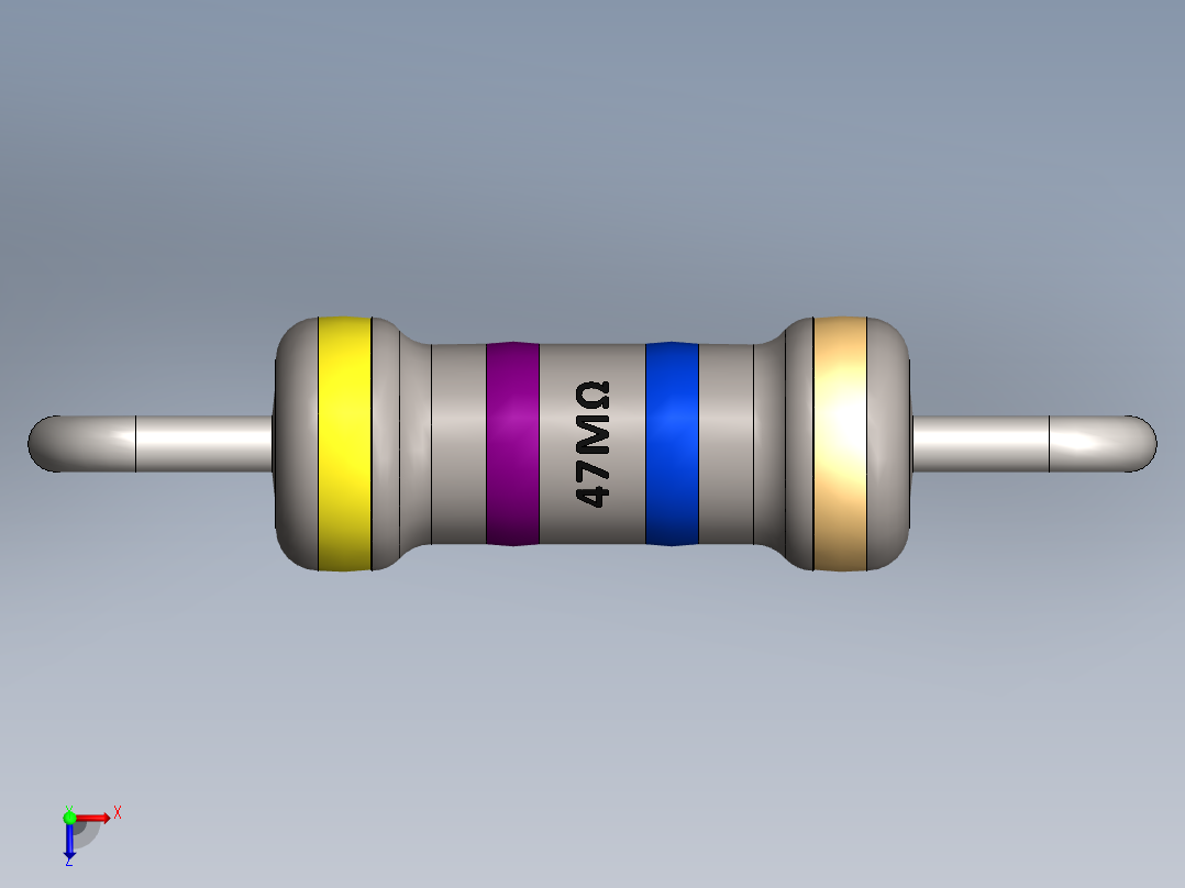 电容器 二极管 电阻器-Resistor 47M Ohm