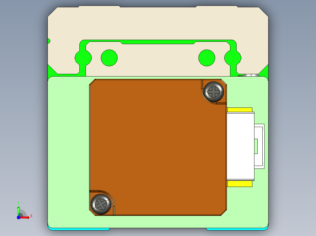 威洛博小滑台-LES16-L5-S100-BC前视图