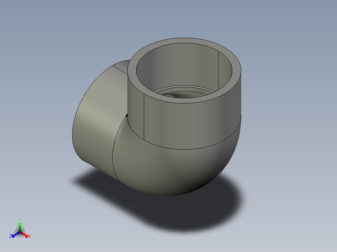 船舶管路系统SeaCor_90Elbow_SxS_37J106030_3in