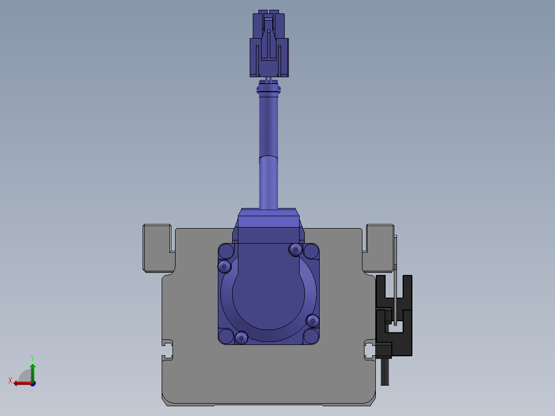 精密模组MY80D-T10-1050L-BC-P10B-C4-C后视图