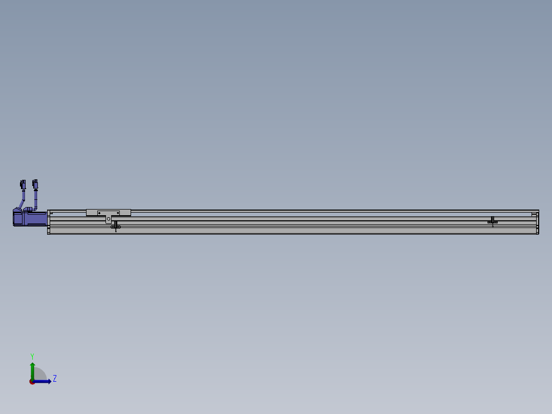 精密模组MY80D-T10-1050L-BC-P10B-C4-C左视图