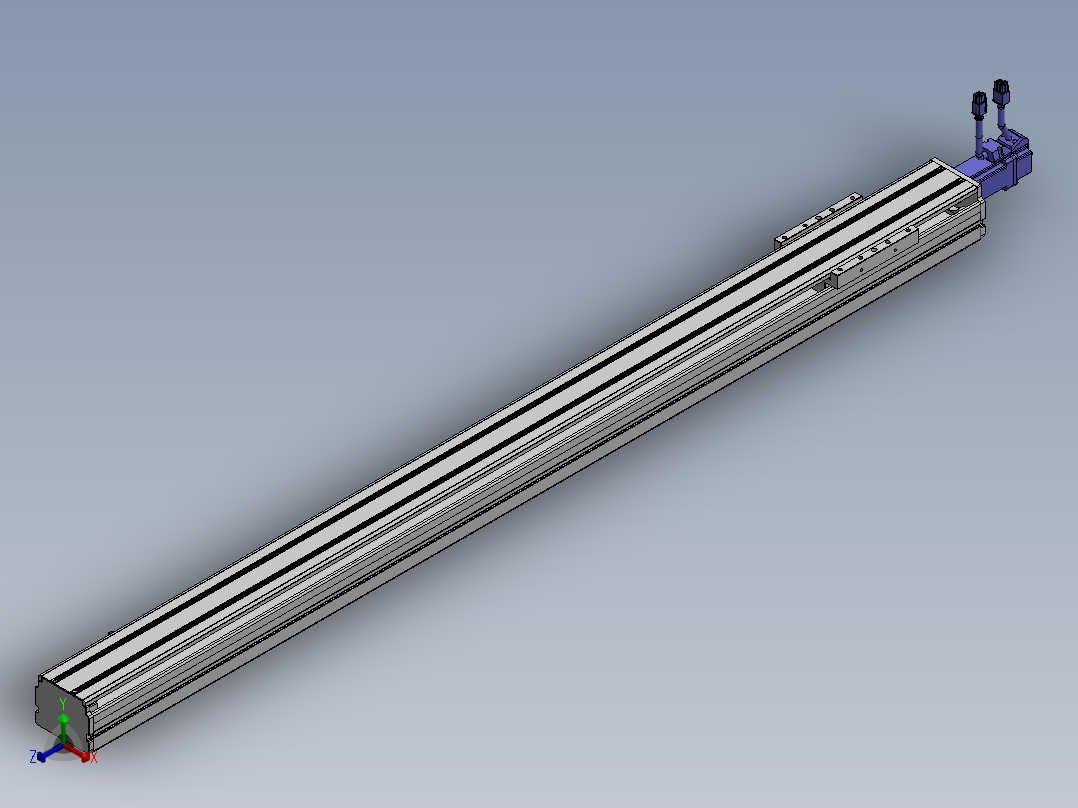 精密模组MY80D-T10-1050L-BC-P10B-C4-C正等轴测图