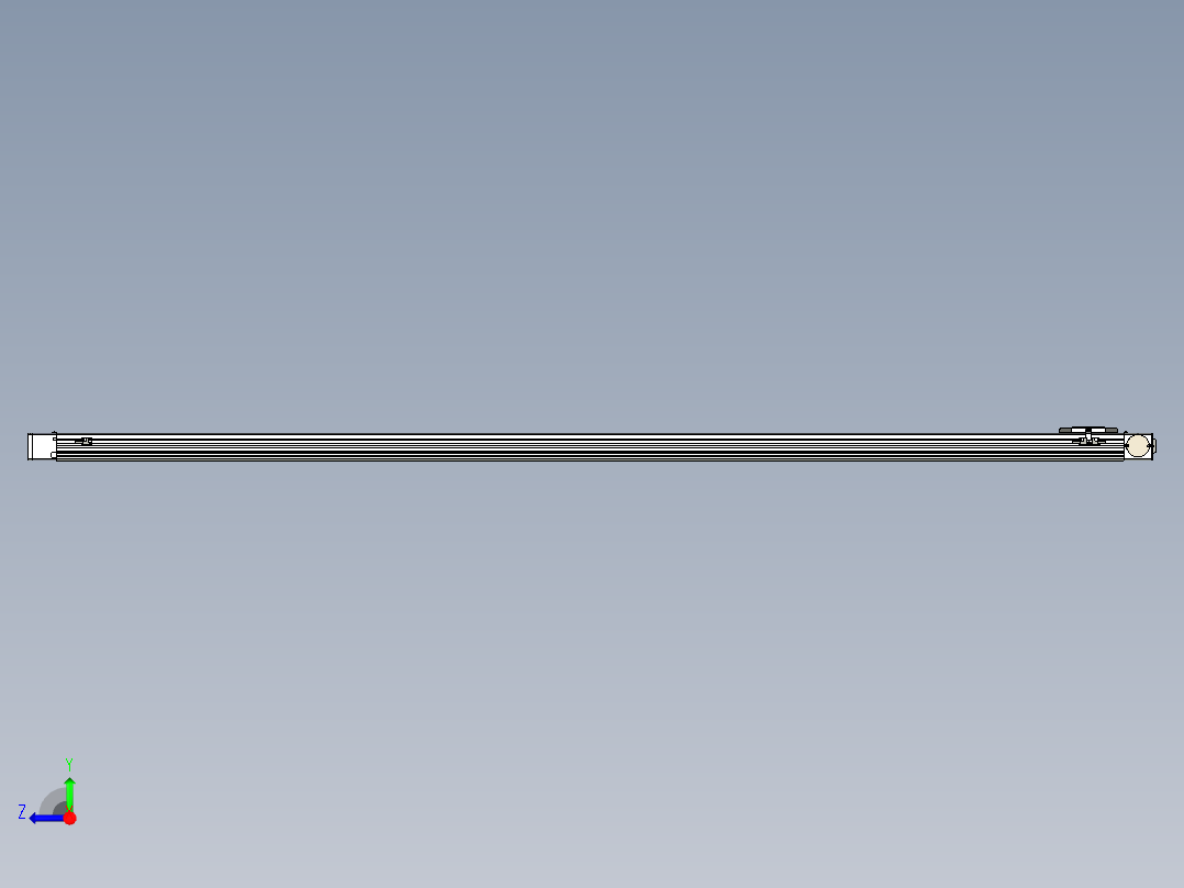 同步带滑台-欧规BC6-L120-S2400-L-P40-D3右视图
