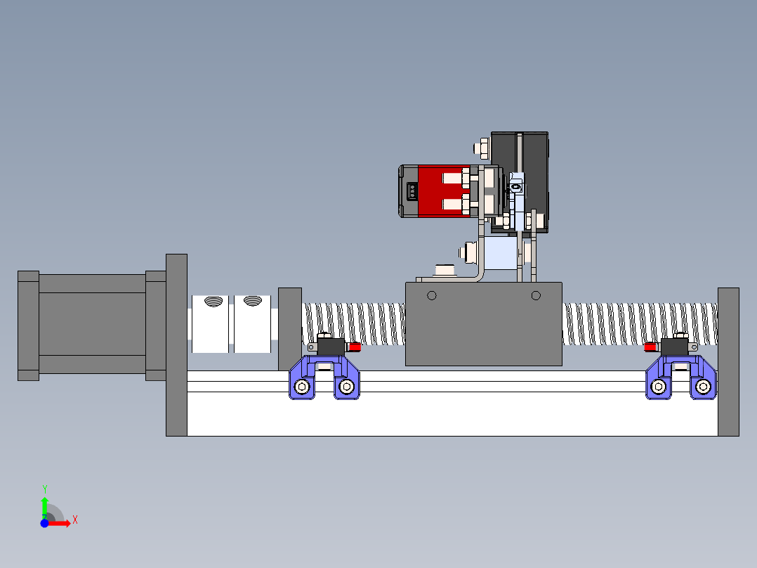 wire-feeder送丝机送丝机构前视图