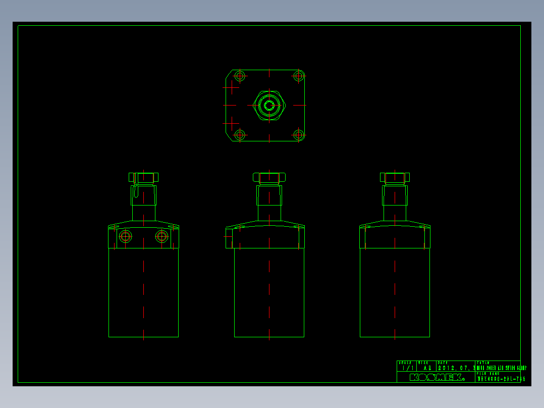 KOSMEKWHE4000-2AL-Y45多系列多零件图纸模型多系列多零件图纸模型