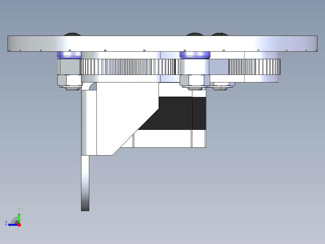 机械爪 3D图纸 (73)右视图