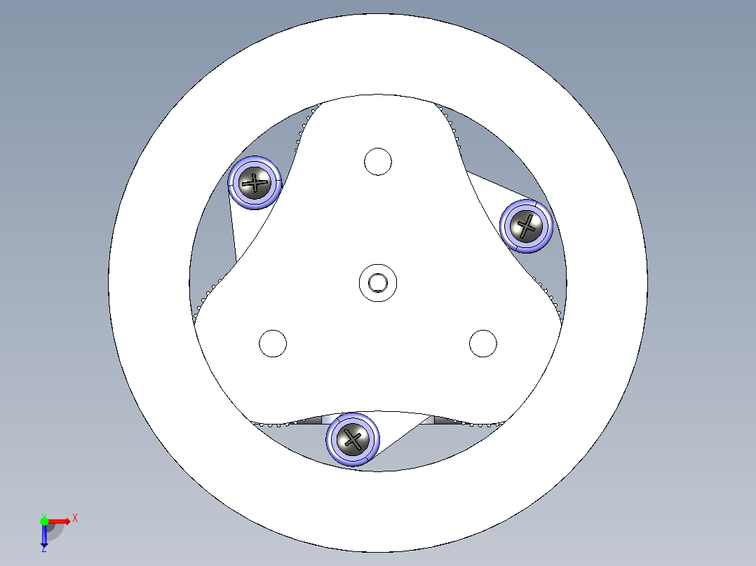 机械爪 3D图纸 (73)俯视图