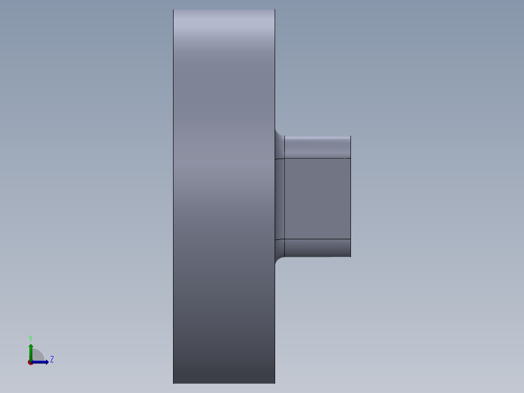齿轮啮合 (97)左视图